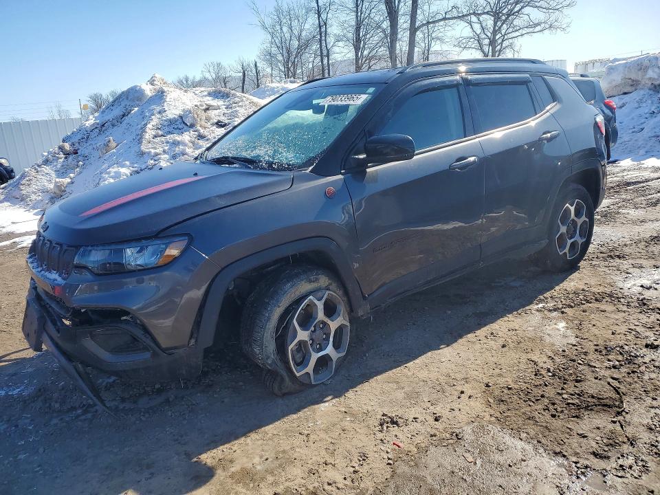 Продаж на аукціоні авто 2022 Jeep Compass, vin: 3C4NJDDB0NT192259, номер лоту: 79033965