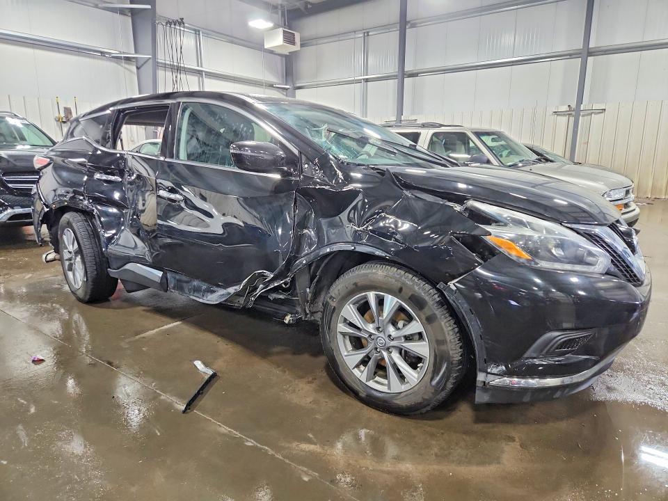 2018 Nissan Murano მანქანა იყიდება აუქციონზე, vin: 5N1AZ2MH0JN161051, აუქციონის ნომერი: 47606056