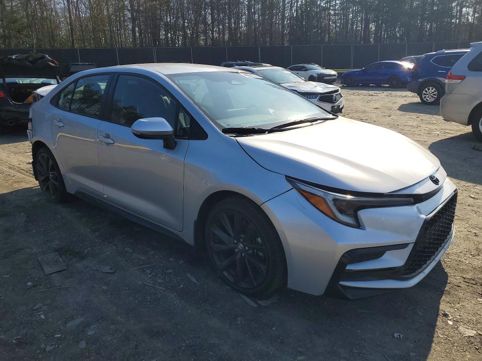 46631726 :رقم المزاد ، JTDS4MCE2P3516820 vin ، 2023 Toyota Corolla مزاد بيع