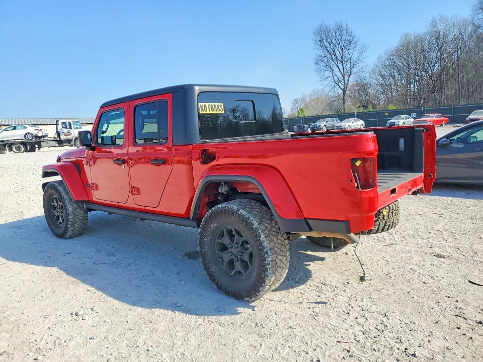 Продажа на аукционе авто 2021 Jeep Gladiator, vin: 1C6HJTAG0ML607024, номер лота: 45730876