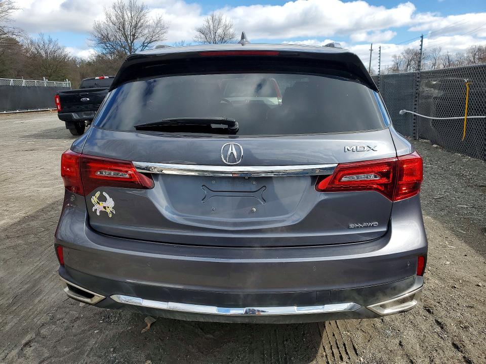 46216676 :رقم المزاد ، 5FRYD4H96HB010657 vin ، 2017 Acura Mdx مزاد بيع