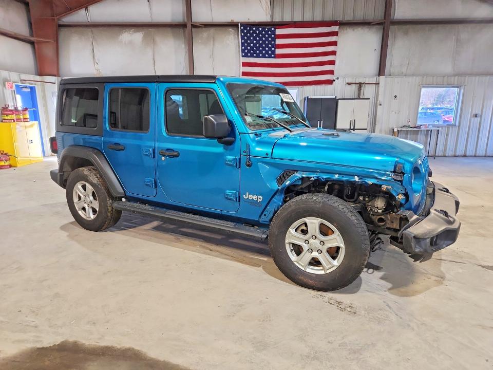 Продаж на аукціоні авто 2019 Jeep Wrangler Unlimited, vin: 1C4HJXDG8KW638531, номер лоту: 46004386