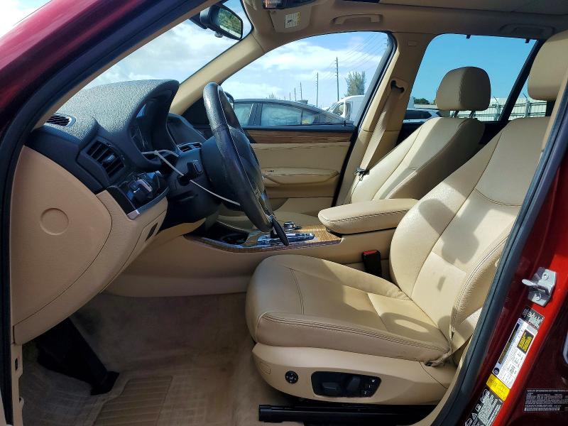 2013 Bmw X3 მანქანა იყიდება აუქციონზე, vin: 5UXWX7C50DL981505, აუქციონის ნომერი: 46755386
