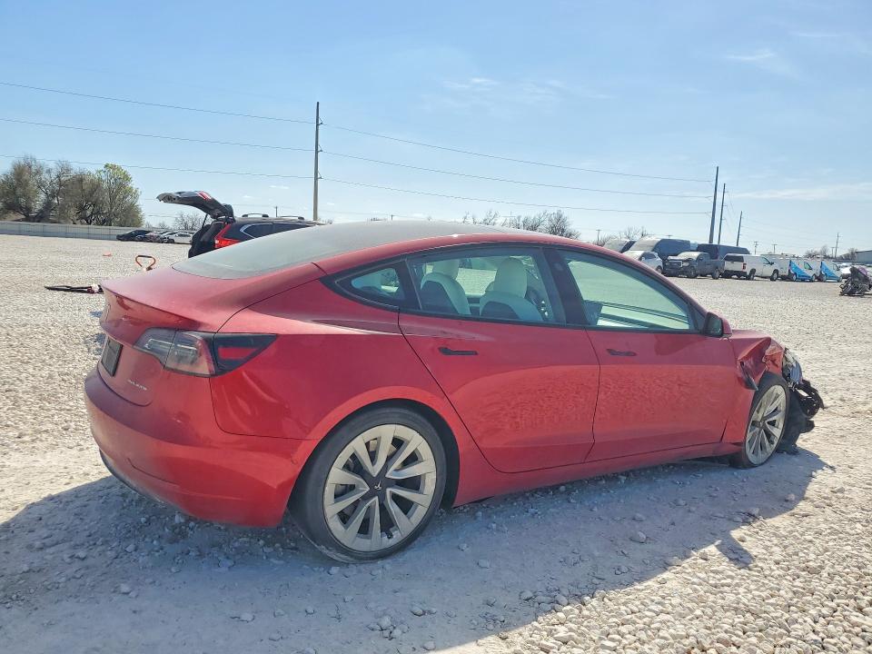 Продажа на аукционе авто 2022 Tesla Model 3, vin: 5YJ3E1EB5NF171270, номер лота: 79482685