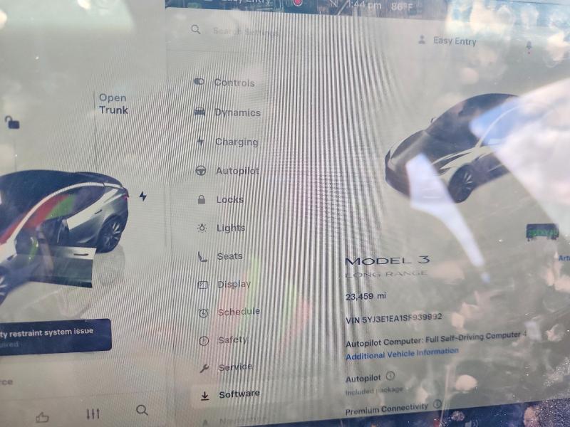 Продажа на аукционе авто 2025 Tesla Model 3, vin: 5YJ3E1EA1SF939992, номер лота: 45569326