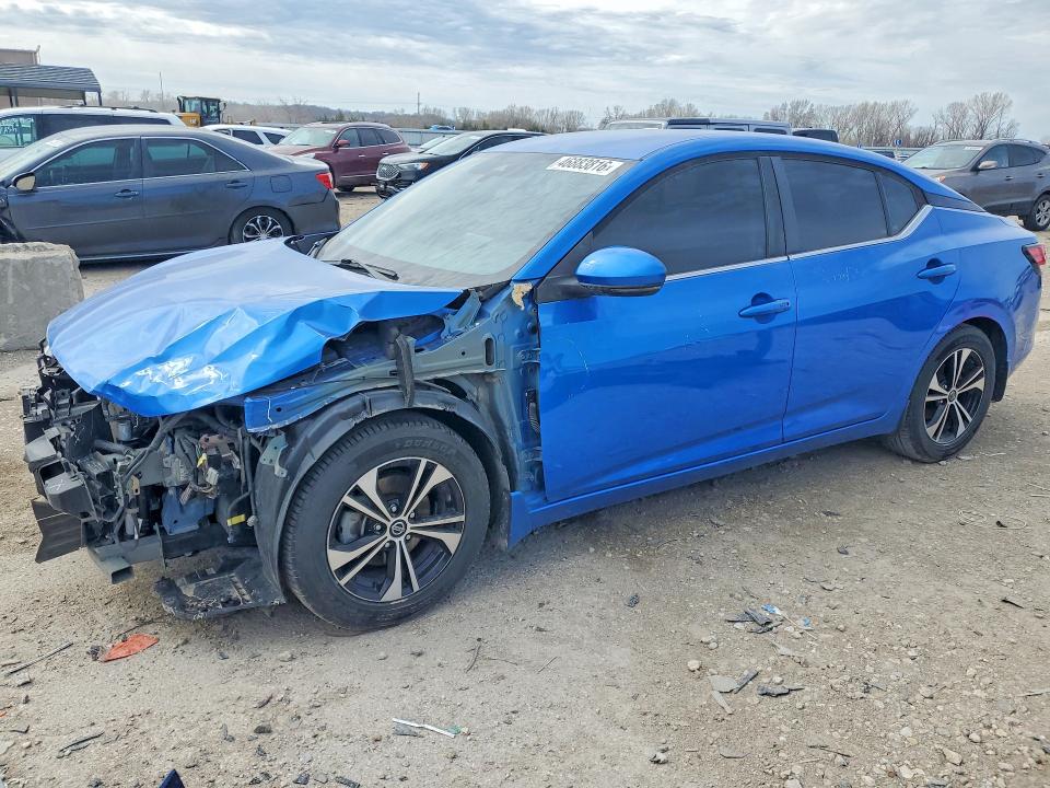2020 Nissan Sentra მანქანა იყიდება აუქციონზე, vin: 3N1AB8CV7LY223086, აუქციონის ნომერი: 46883816