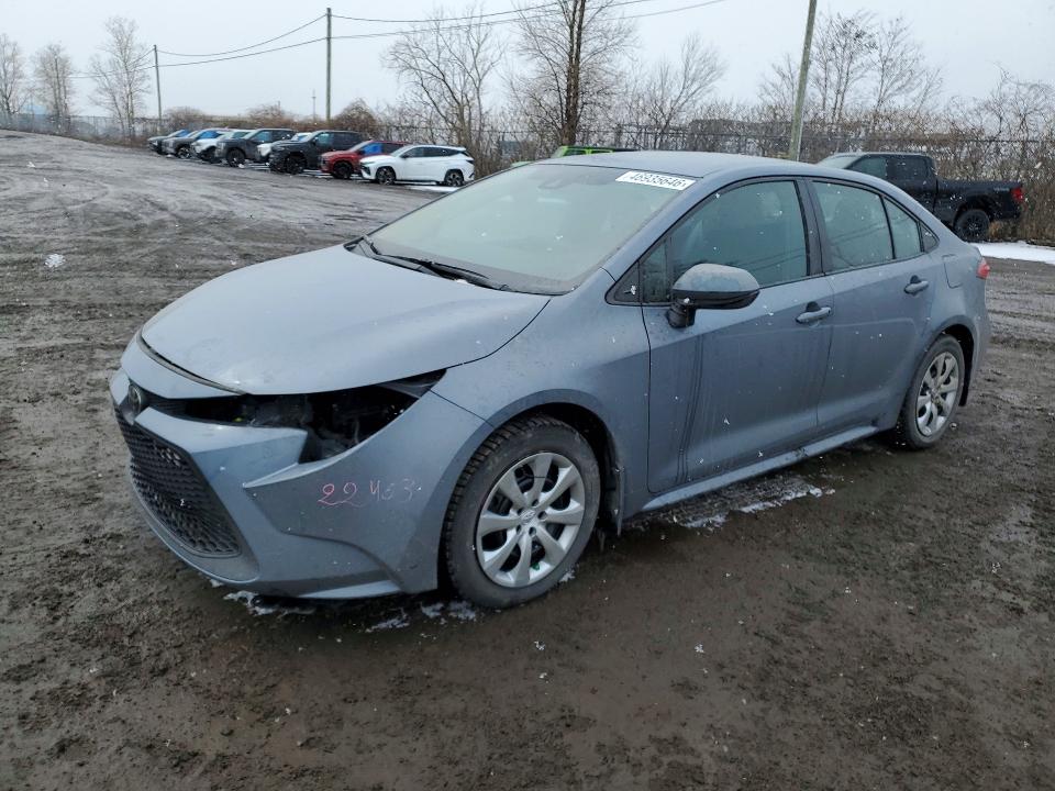 46935646 :رقم المزاد ، 5YFBPRBE9LP048186 vin ، 2020 Toyota Corolla مزاد بيع