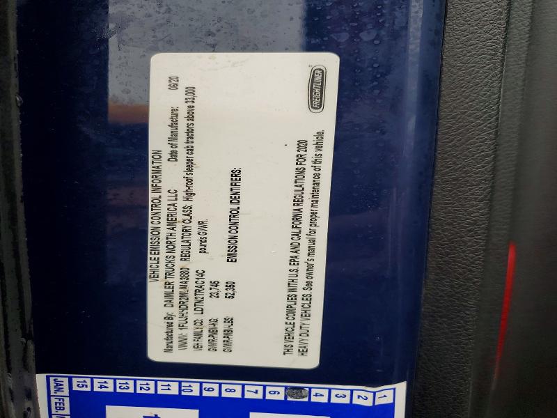 Продажа на аукционе авто 2021 Freigliner Cascadia 126, vin: 1FUJHHDR2MLMA3880, номер лота: 79614515