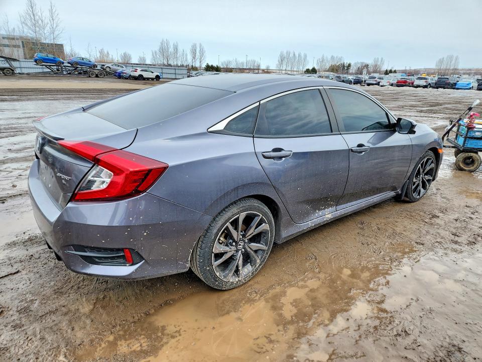 2020 Honda Civic მანქანა იყიდება აუქციონზე, vin: 2HGFC2F82LH015515, აუქციონის ნომერი: 77690475