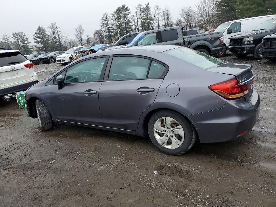 2014 Honda Civic მანქანა იყიდება აუქციონზე, vin: 19XFB2F51EE254740, აუქციონის ნომერი: 79278045