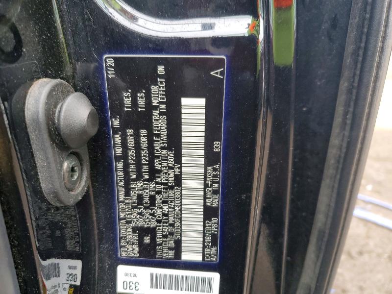 Aukcja sprzedaży 2021 Toyota Sienna, vin: 5TDDSKFC0MS003802, numer aukcji: 79361305