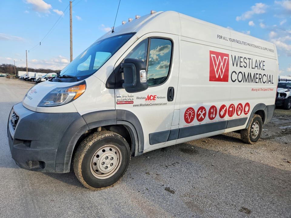 79717035 :رقم المزاد ، 3C6LRVDG3ME591047 vin ، 2021 Ram Promaster 2500 مزاد بيع
