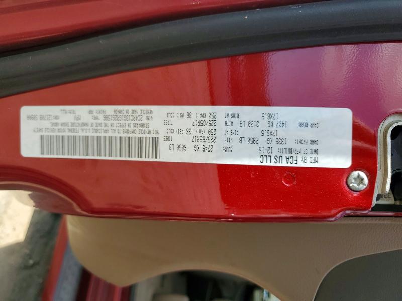 47744606 :رقم المزاد ، 2C4RC1BG1GR261586 vin ، 2016 Chrysler Town & Country مزاد بيع