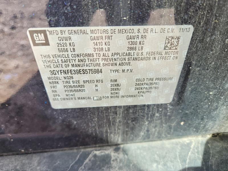 Продажа на аукционе авто 2014 Cadillac Srx, vin: 3GYFNFE39ES575984, номер лота: 41875016