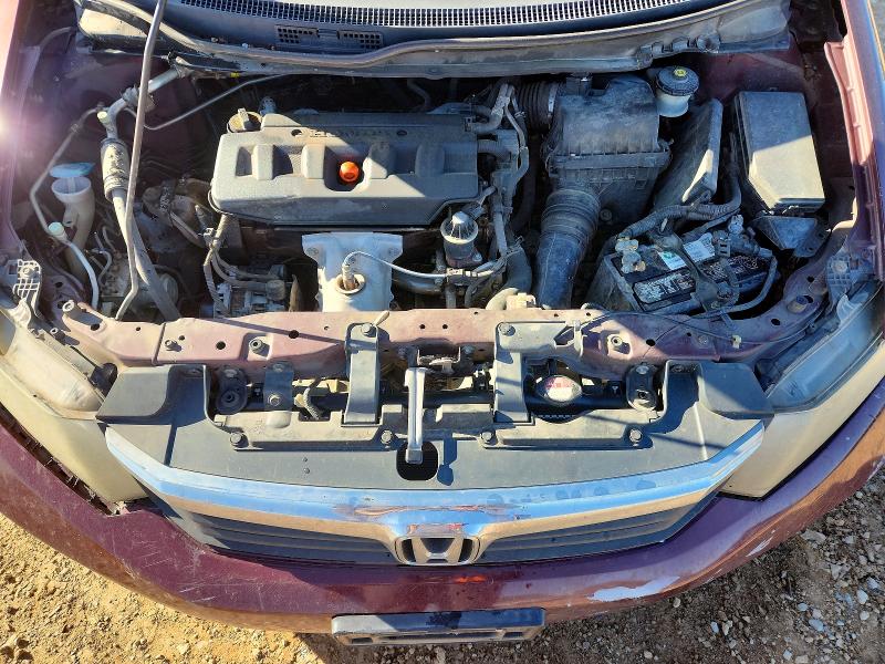 45605776 :رقم المزاد ، 19XFB2F52CE031457 vin ، 2012 Honda Civic مزاد بيع