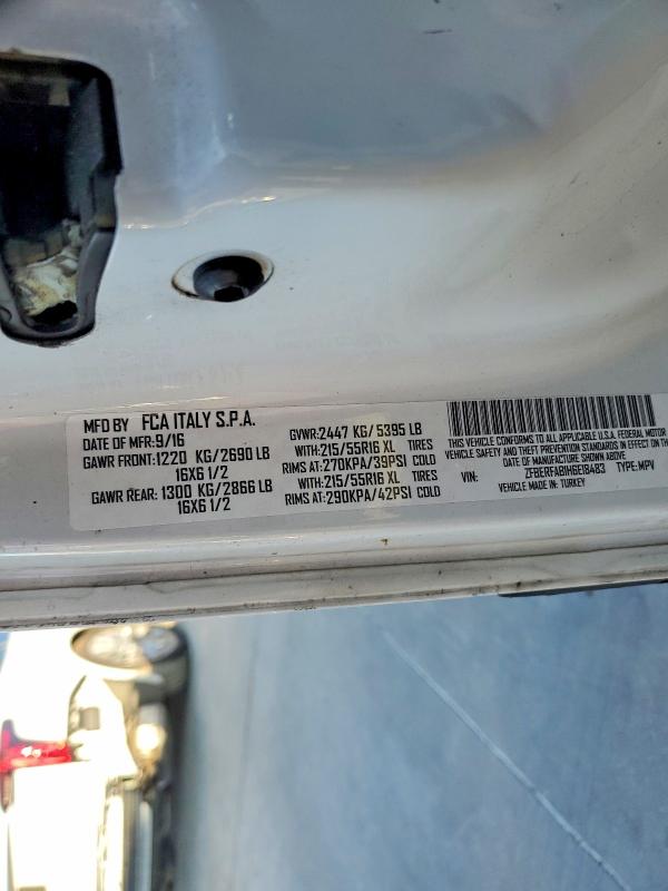 Aukcja sprzedaży 2017 Ram Promaster City, vin: ZFBERFAB1H6E18483, numer aukcji: 46220896