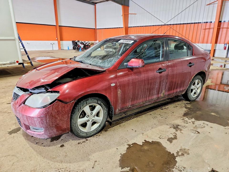 2008 Mazda 3 მანქანა იყიდება აუქციონზე, vin: JM1BK32F981184589, აუქციონის ნომერი: 47659806