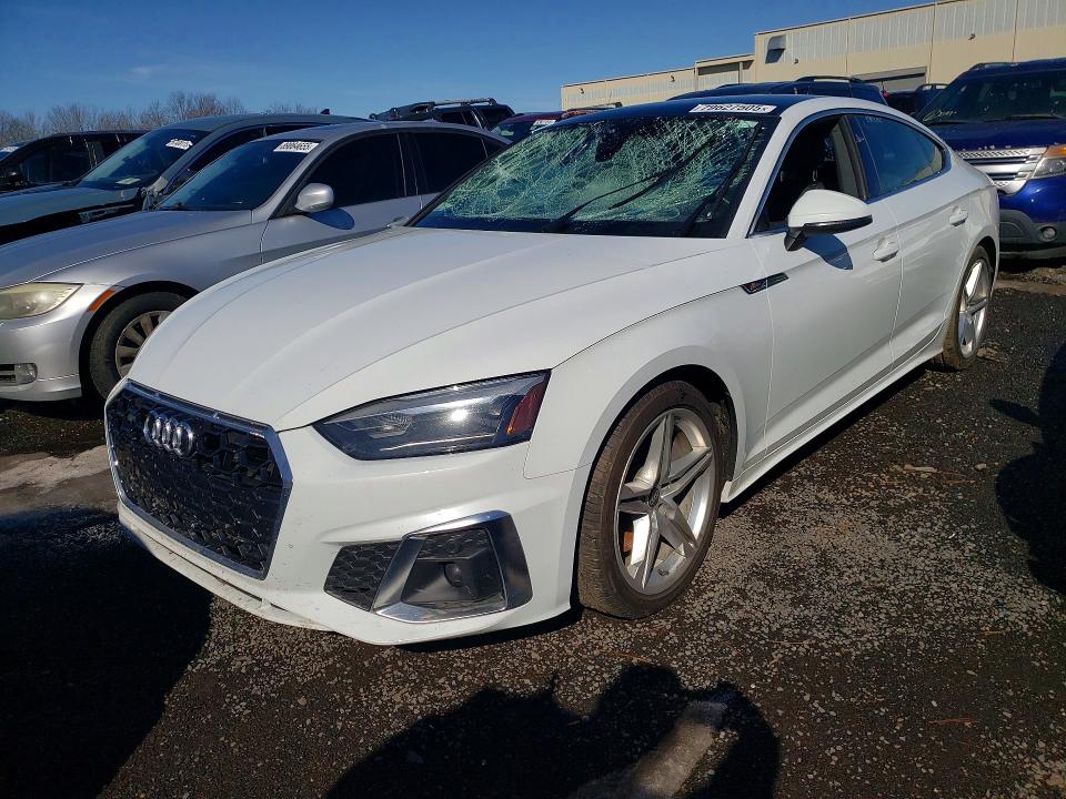 2021 Audi A5 მანქანა იყიდება აუქციონზე, vin: WAUDACF53MA039102, აუქციონის ნომერი: 79627505