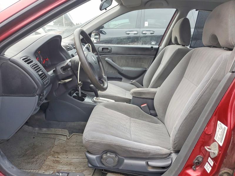 2005 Honda Civic მანქანა იყიდება აუქციონზე, vin: 2HGES16665H034031, აუქციონის ნომერი: 79426785