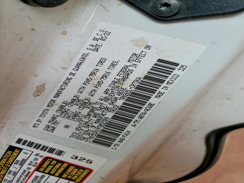 Продажа на аукционе авто 2022 Toyota Tacoma, vin: 3TYRX5GN1NT052389, номер лота: 47514566