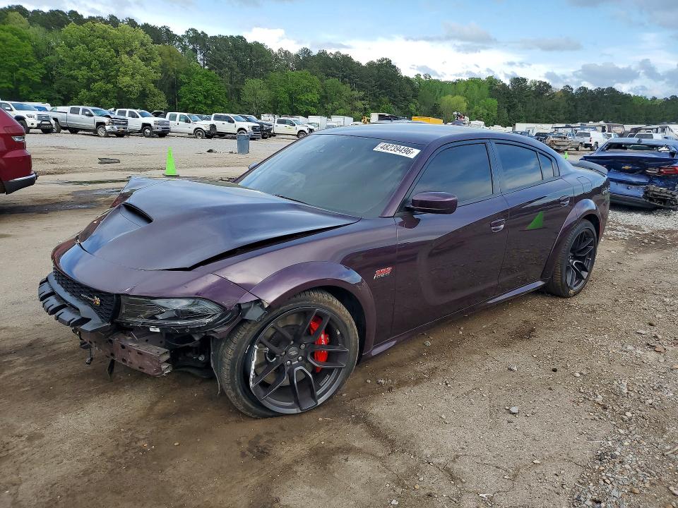 48239496 :رقم المزاد ، 2C3CDXGJXNH229236 vin ، 2022 Dodge Charger مزاد بيع