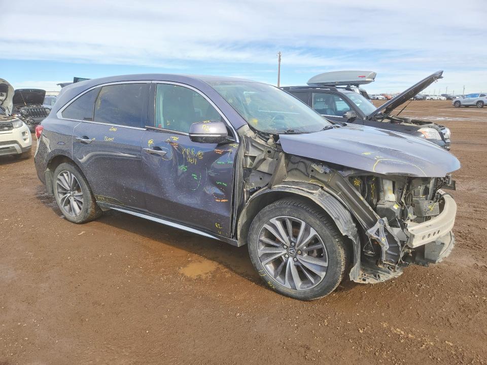 45813586 :رقم المزاد ، 5J8YD4H4XKL804864 vin ، 2019 Acura Mdx مزاد بيع