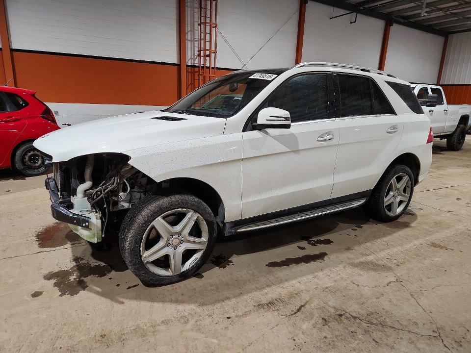 Auction sale of the 2015 Mercedes-benz Ml, vin: 4JGDA5GB7FA597231, lot number: 41749516