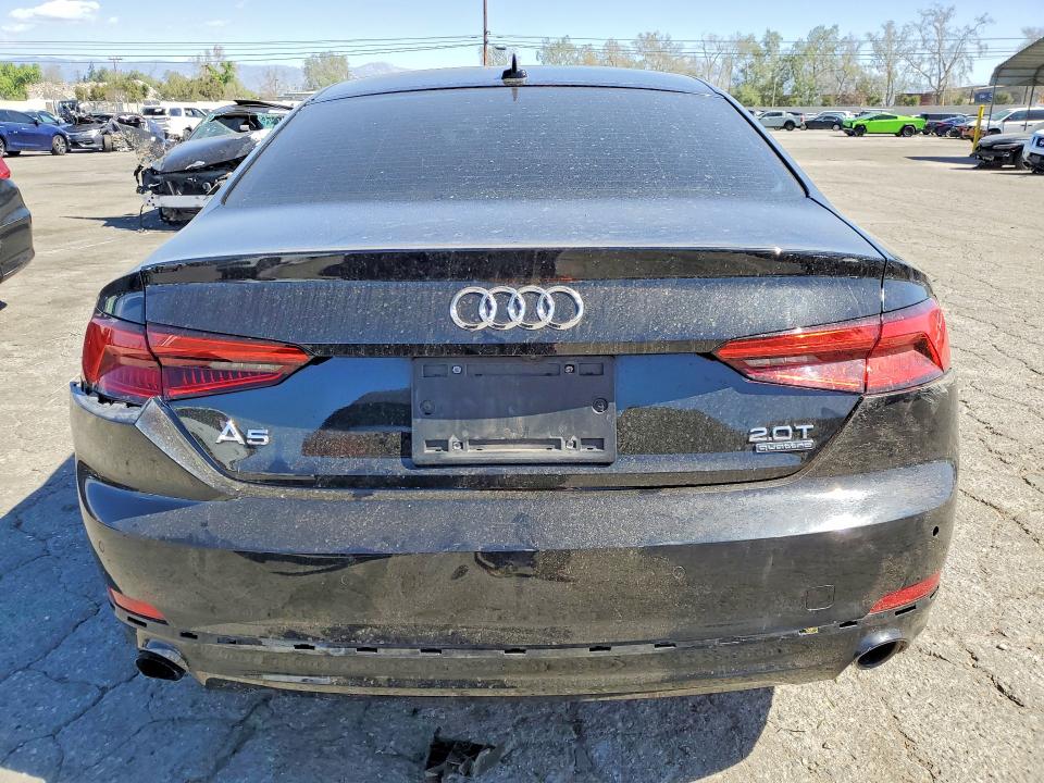 2018 Audi A5 მანქანა იყიდება აუქციონზე, vin: WAUPNAF55JA007012, აუქციონის ნომერი: 41605846