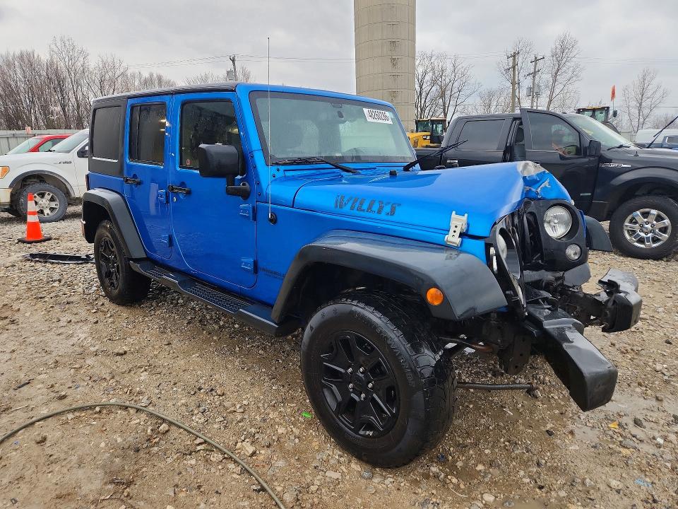 Aukcja sprzedaży 2015 Jeep Wrangler Unlimited, vin: 1C4BJWDG2FL606780, numer aukcji: 48260286