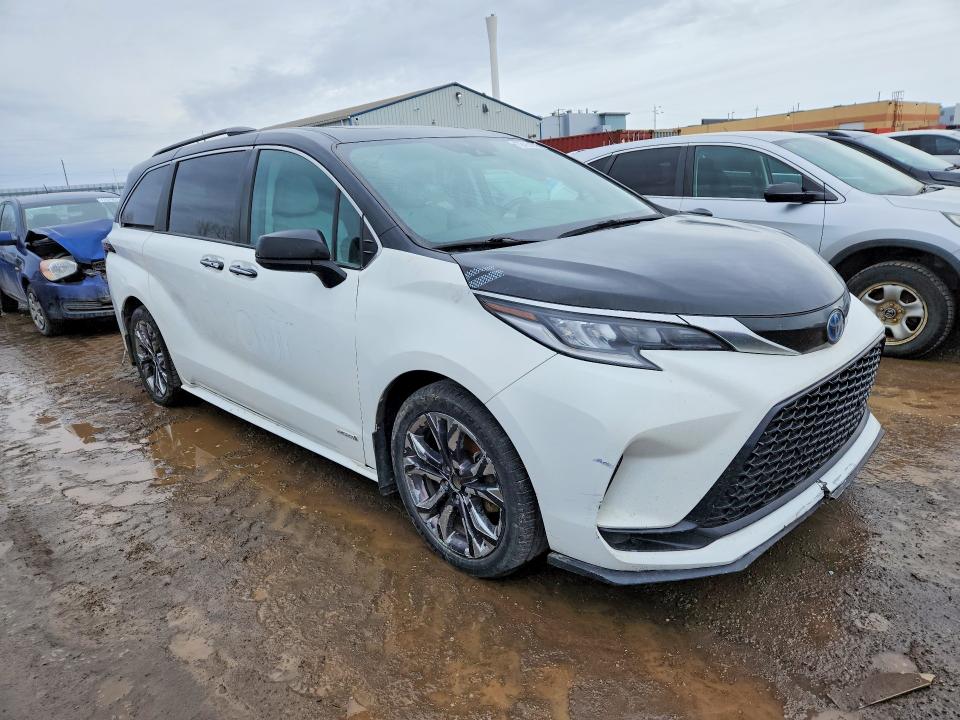Aukcja sprzedaży 2021 Toyota Sienna, vin: 5TDGRKEC9MS007969, numer aukcji: 78161615