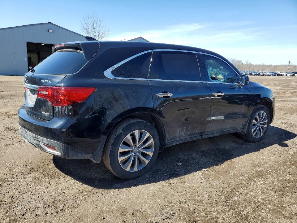 Продаж на аукціоні авто 2016 Acura Mdx, vin: 5FRYD4H49GB502229, номер лоту: 47715366