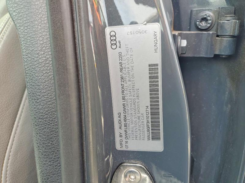 Продажа на аукционе авто 2017 Audi A3, vin: WAUJ8GFF3H1012714, номер лота: 48160606