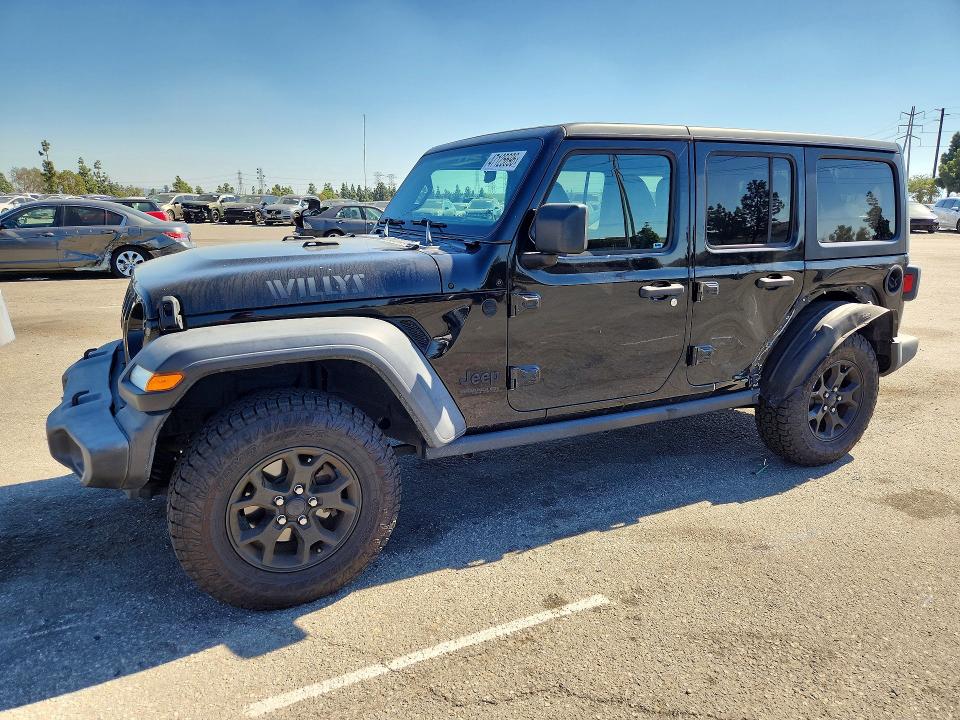 Aukcja sprzedaży 2020 Jeep Wrangler Unlimited, vin: 1C4HJXDN9LW159485, numer aukcji: 47125696