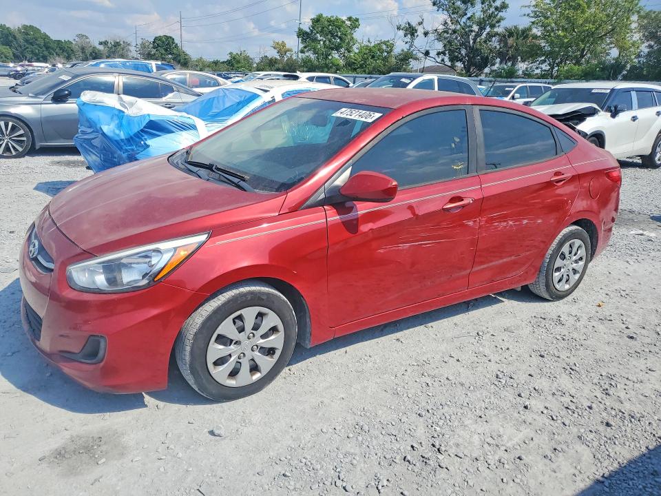 2017 Hyundai Accent მანქანა იყიდება აუქციონზე, vin: KMHCT4AEXHU394502, აუქციონის ნომერი: 47521406