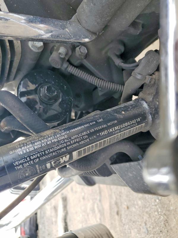 Продаж на аукціоні авто 2013 Harley-davidson Flhtk, vin: 1HD1KEM26DB634218, номер лоту: 47229766