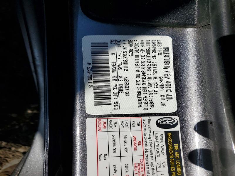 Aukcja sprzedaży 2025 Nissan Z, vin: JN1BZ4AH7SM411145, numer aukcji: 45748596