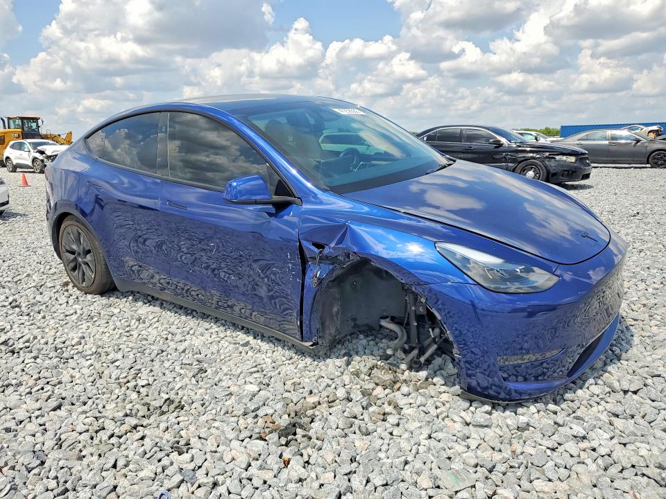 47256386 :رقم المزاد ، 7SAYGDED4SF249216 vin ، 2025 Tesla Model Y مزاد بيع