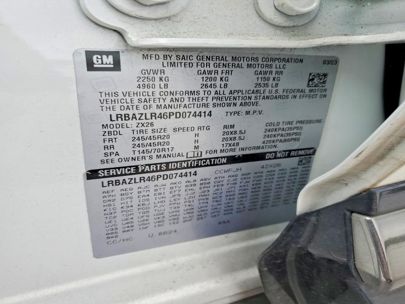 Aukcja sprzedaży 2023 Buick Envision, vin: LRBAZLR46PD074414, numer aukcji: 48114366