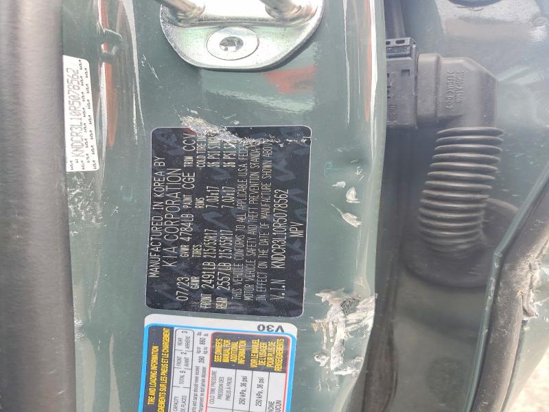 2024 Kia Niro Ev მანქანა იყიდება აუქციონზე, vin: KNDCR3L10R5078562, აუქციონის ნომერი: 45486886