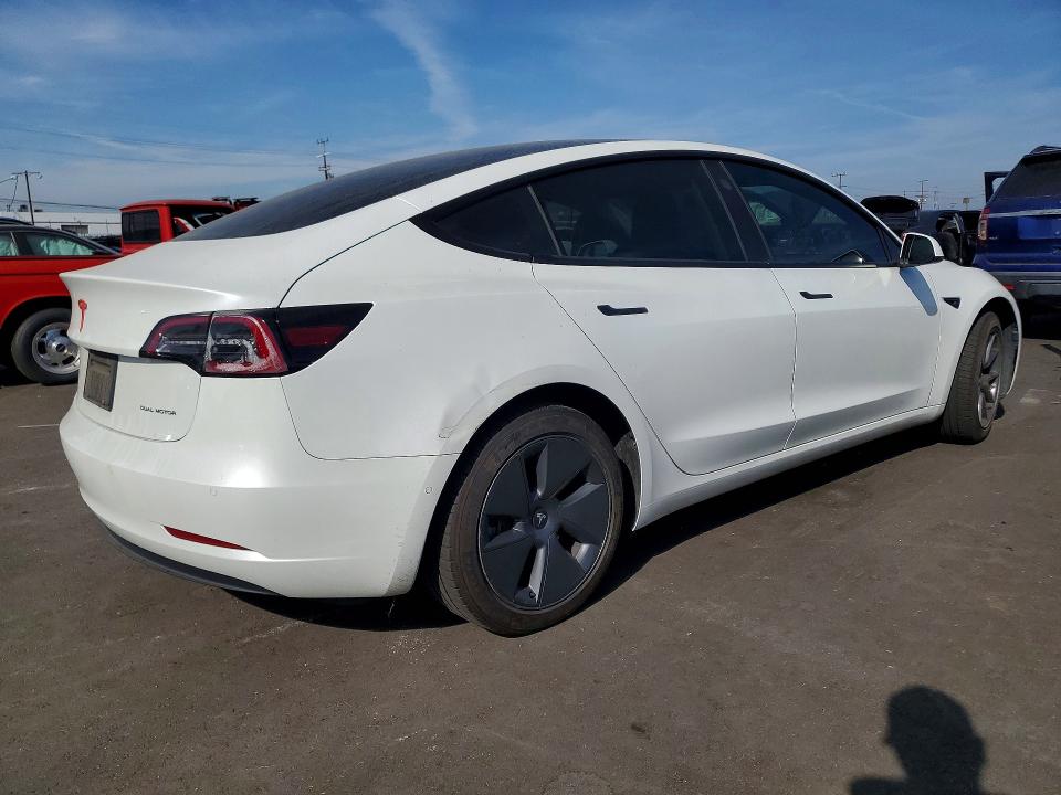 Продаж на аукціоні авто 2022 Tesla Model 3, vin: 5YJ3E1EB2NF193727, номер лоту: 47383056