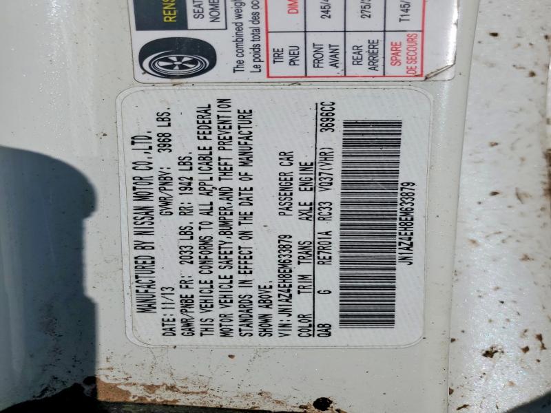 Aukcja sprzedaży 2014 Nissan 370z, vin: JN1AZ4EH8EM633879, numer aukcji: 45692786