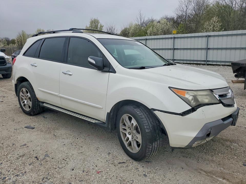 45449256 :رقم المزاد ، 2HNYD28477H546093 vin ، 2007 Acura Mdx مزاد بيع