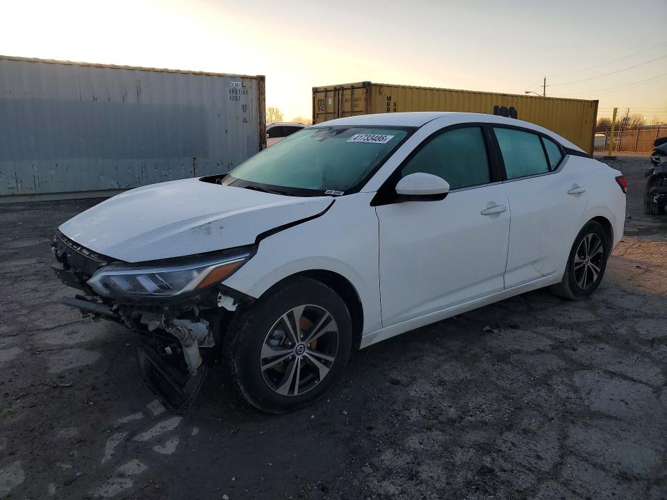 2022 Nissan Sentra მანქანა იყიდება აუქციონზე, vin: 3N1AB8CV9NY247425, აუქციონის ნომერი: 41733486