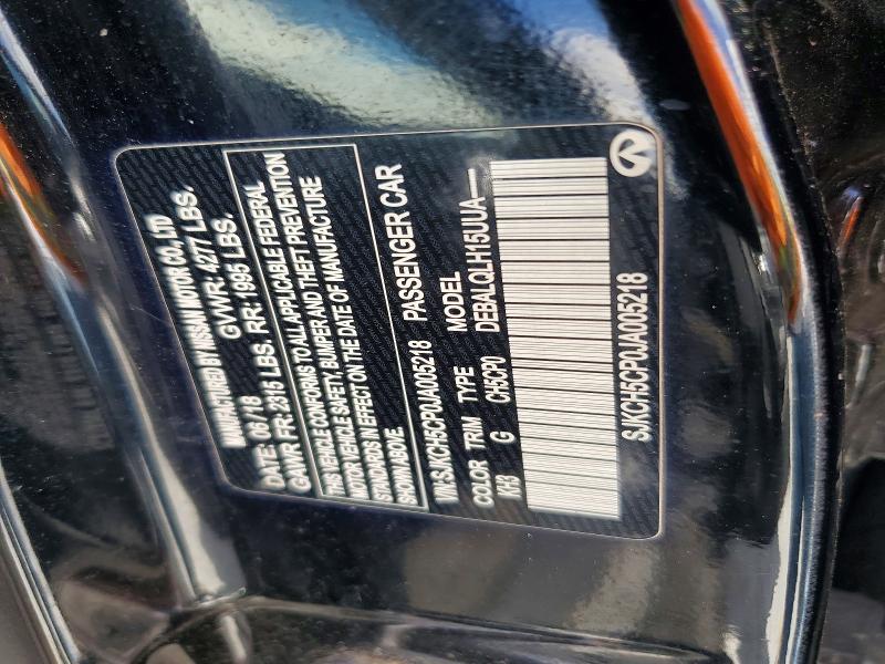 Aukcja sprzedaży 2018 Infiniti Qx30, vin: SJKCH5CP0JA005218, numer aukcji: 79840675
