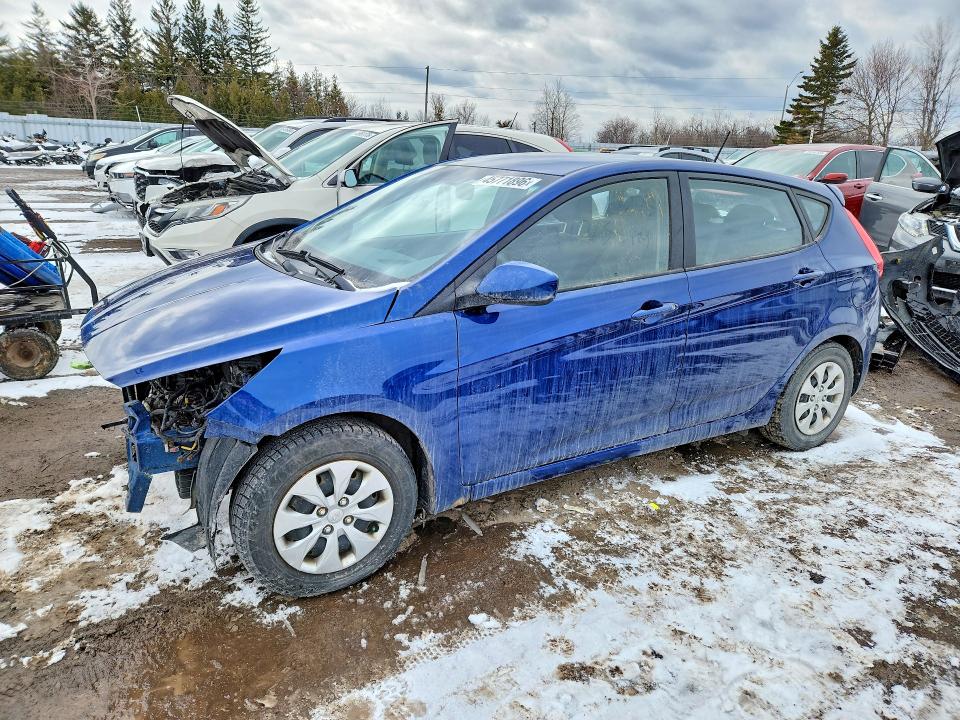 2016 Hyundai Accent მანქანა იყიდება აუქციონზე, vin: KMHCT5AE3GU247717, აუქციონის ნომერი: 45771896