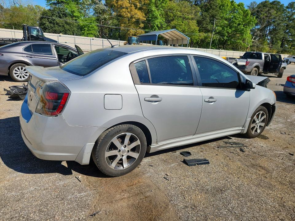47890576 :رقم المزاد ، 3N1AB6APXCL738296 vin ، 2012 Nissan Sentra مزاد بيع