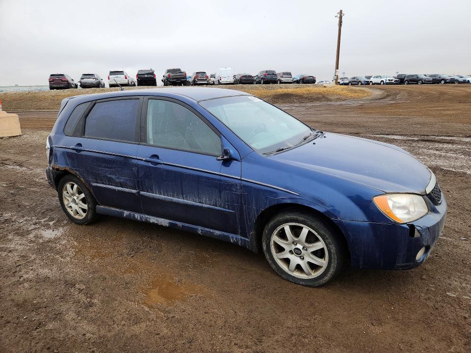 Продажа на аукционе авто 2005 Kia Spectra, vin: KNAFE161955069245, номер лота: 46909706