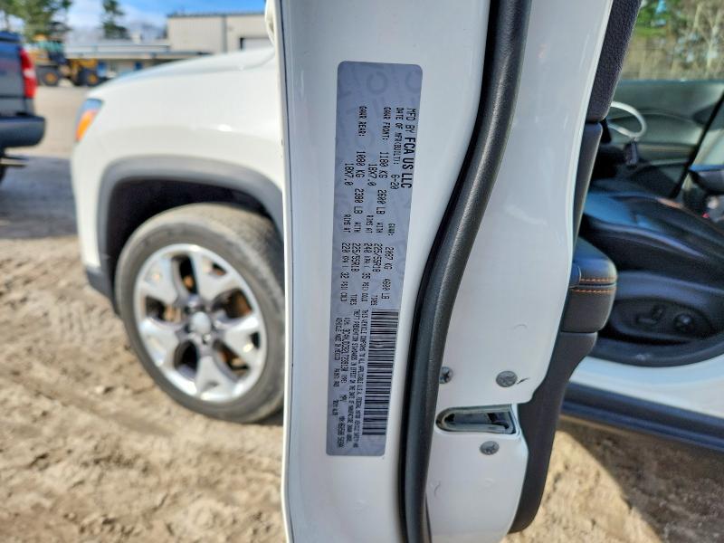 47263066 :رقم المزاد ، 3C4NJDCB2LT239130 vin ، 2020 Jeep Compass مزاد بيع