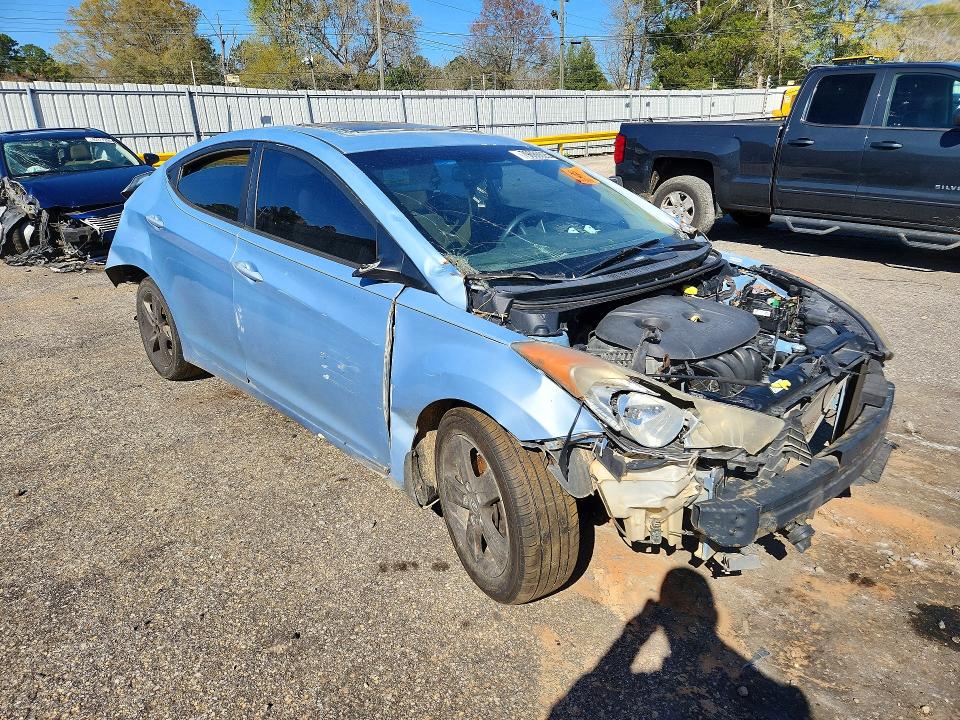 2013 Hyundai Elantra მანქანა იყიდება აუქციონზე, vin: KMHDH4AE5DU766540, აუქციონის ნომერი: 79686625