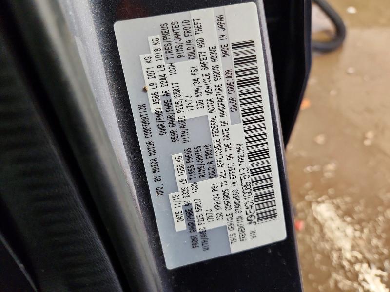 Aukcja sprzedaży 2016 Mazda Cx-5, vin: JM3KE4CY1G0897513, numer aukcji: 45609906